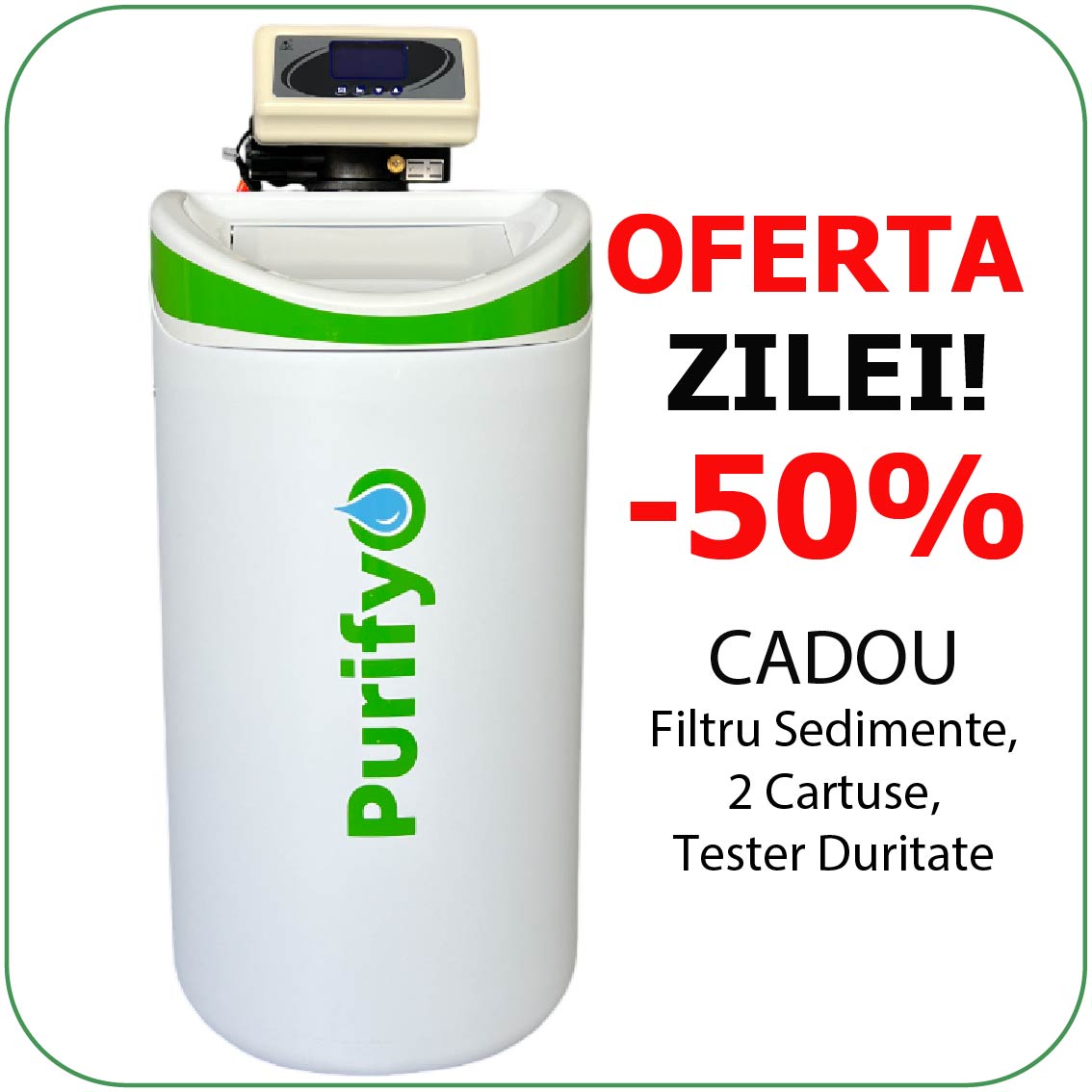 DEDURIZATOR 20 LITRI ETR 01