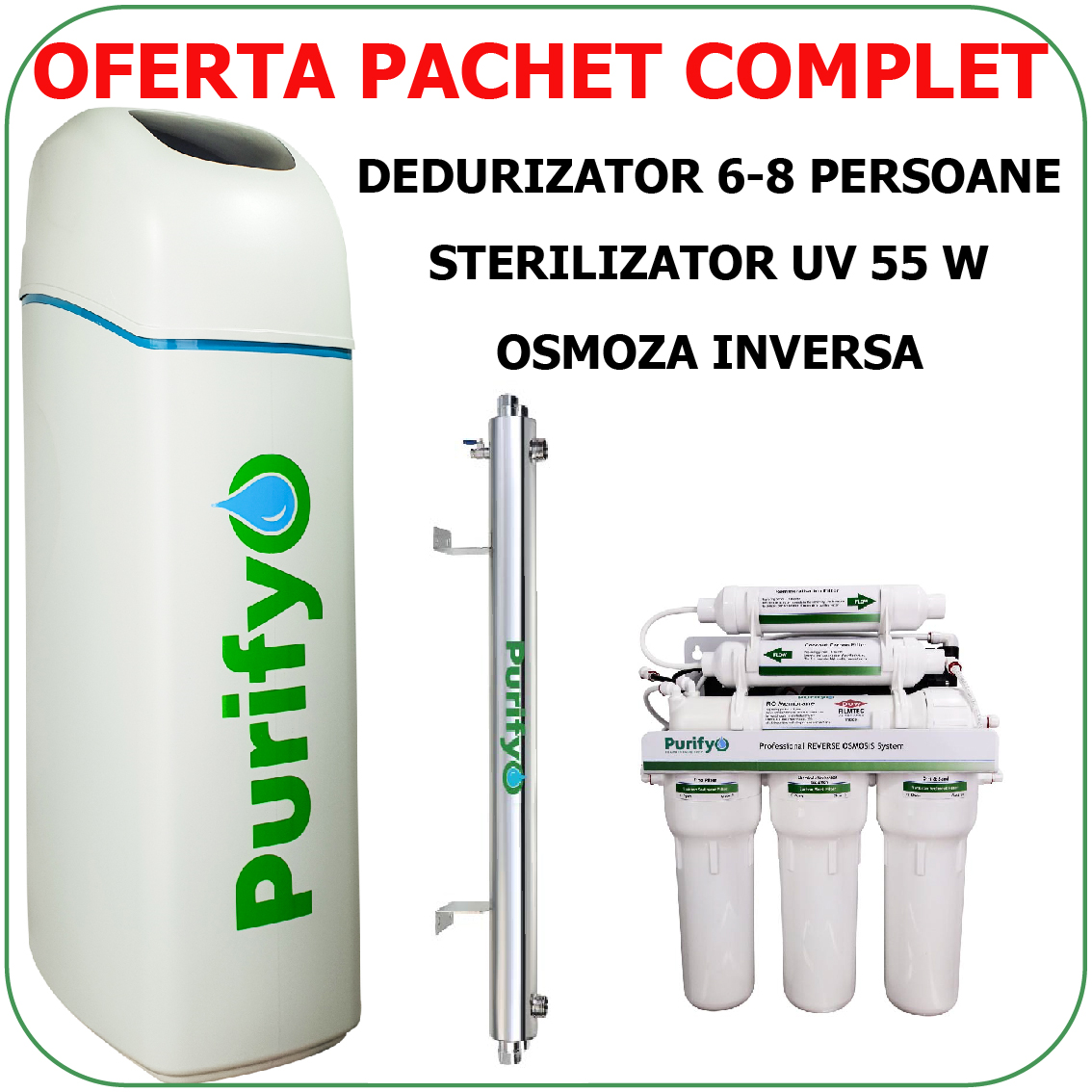 DEDURIZATOR CU STERILIZATOR SI OSMOZA 01