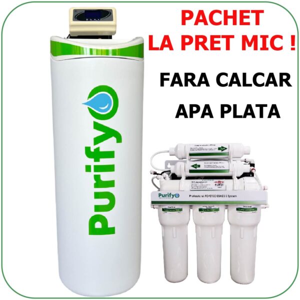 PACHET PROMOTIONAL : DEDURIZATOR 26 L + OSMOZA INVERSA + CADOU LA ACHIZITIE