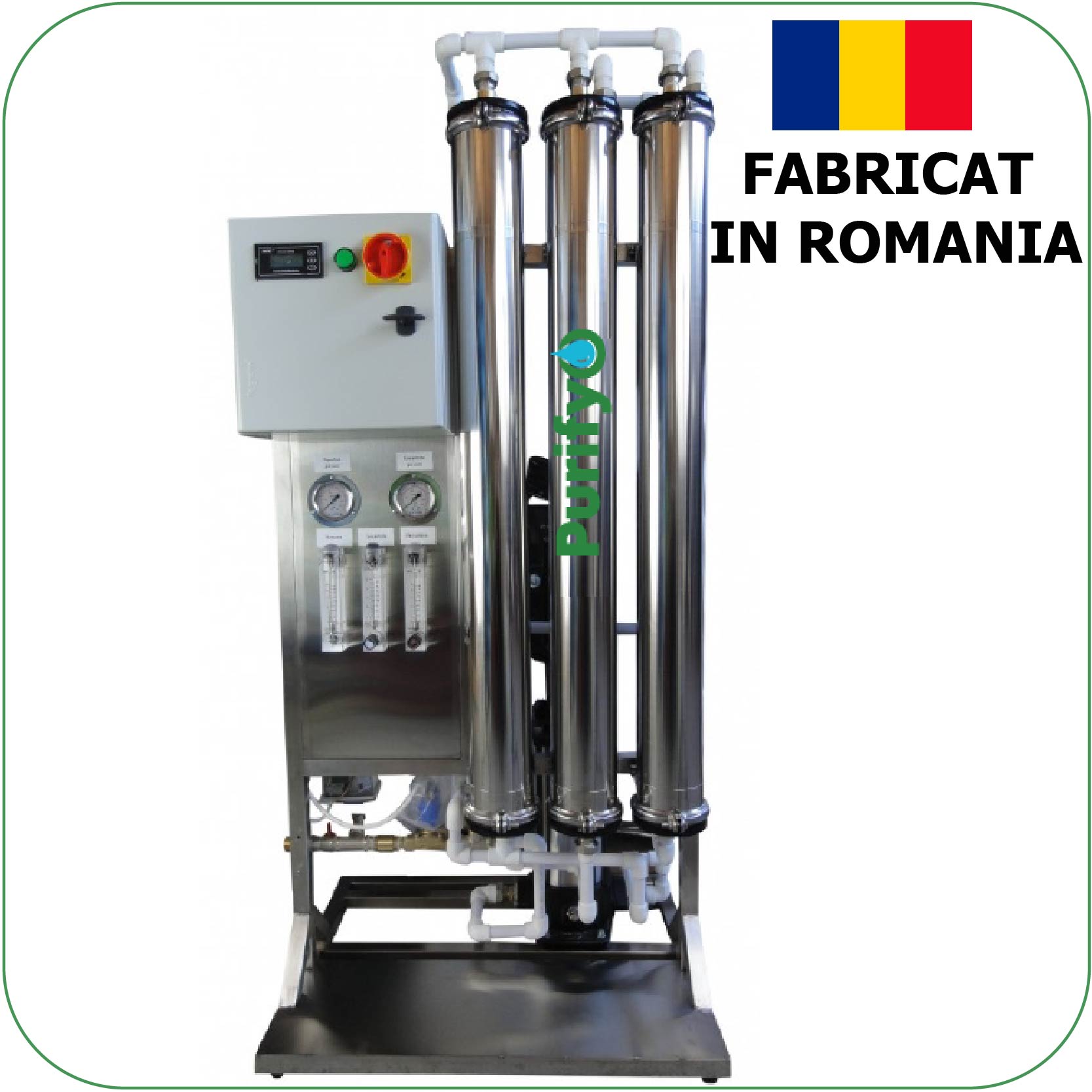 Osmoza Inversa 1250 L/H- Demineralizare Industriala Purifyo