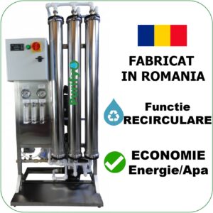 Osmoza Inversa 1000 L/H- Demineralizare Industriala Purifyo