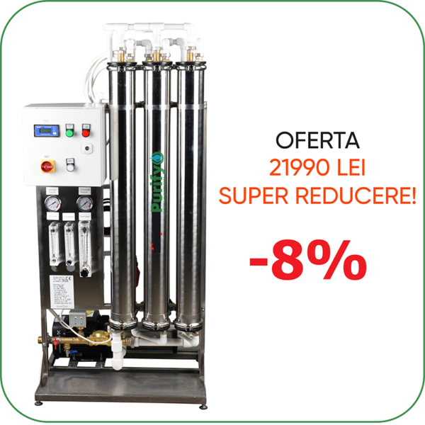 Osmoza Inversa 1250 L/H- Demineralizare Industriala Purifyo