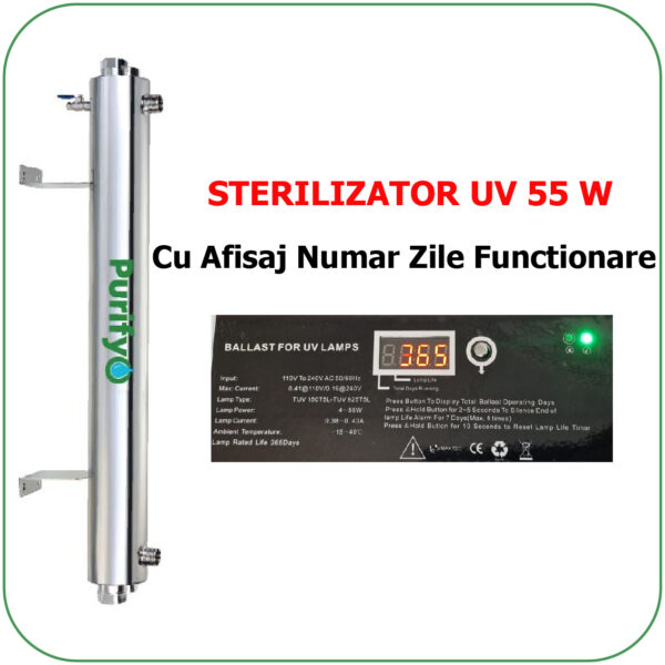 Sterilizator UV 55 W Purifyo