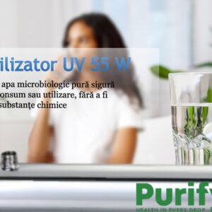 Sterilizator UV 55 W Purifyo cu Afisaj Numar Zile 10 imag 2