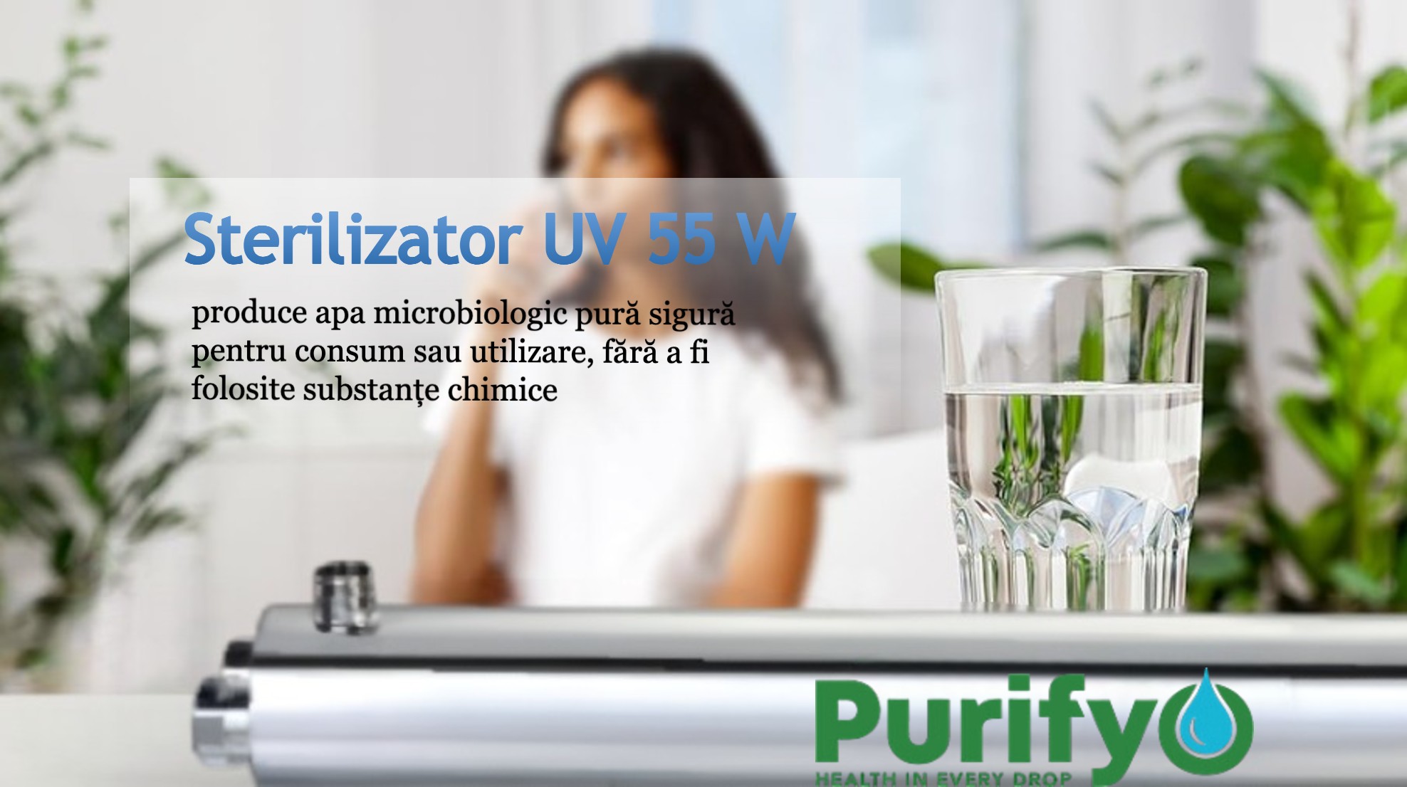 Sterilizator UV 55 W Purifyo cu Afisaj Numar Zile 3 Sterilizator UV 55 W Purifyo cu Afisaj Numar Zile - imagine 3