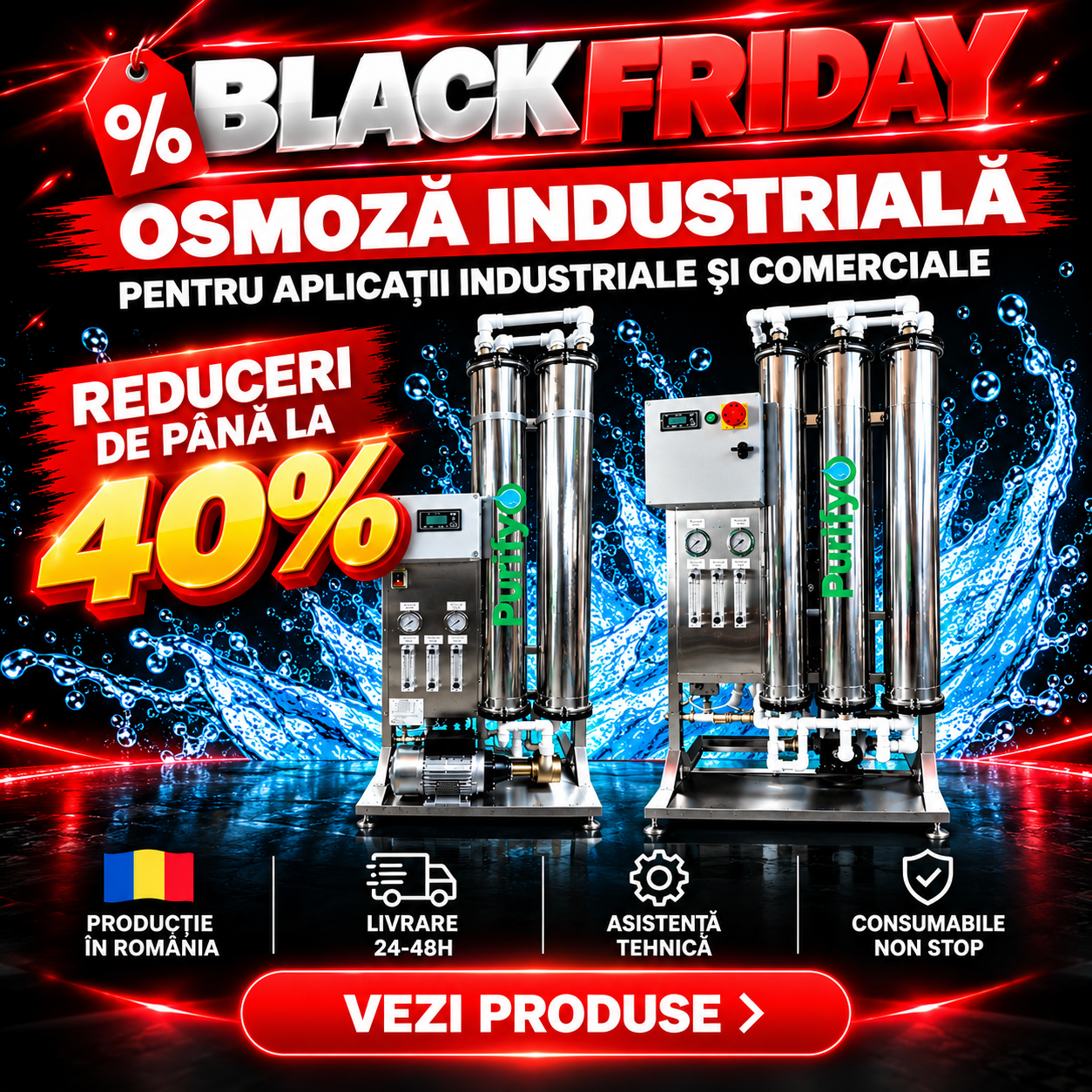 Black Friday Industrial Osmosis Showcase