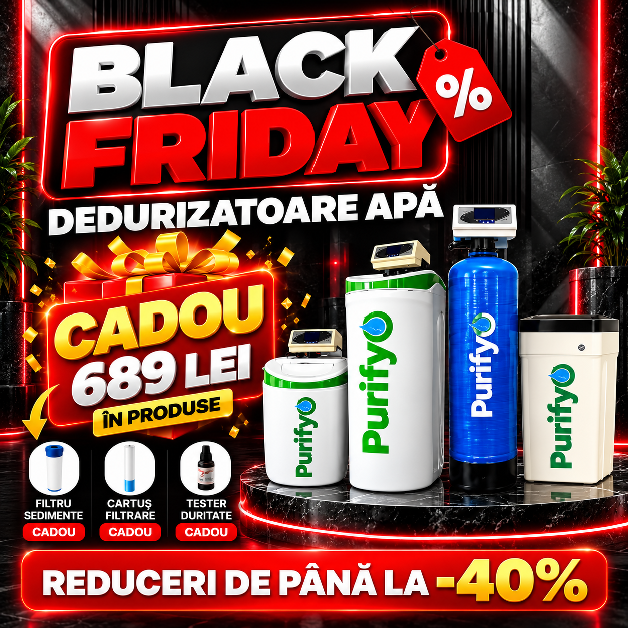 Black Friday Water Softener Showcase
